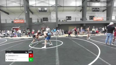 144 lbs Consi Of 8 #2 - Duane Zamora, Moses Lake WC vs Ethan Tristan, Victory Wrestling-Central WA