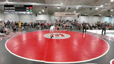 138 lbs Cons. Round 1 - Isaac Wetzel, Longmont vs Cole Strong, ThunderRidge