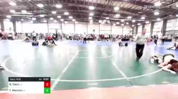 152 lbs Consi Of 16 #1 - Bronson Tobin, CA vs Thomas Mancini, NY