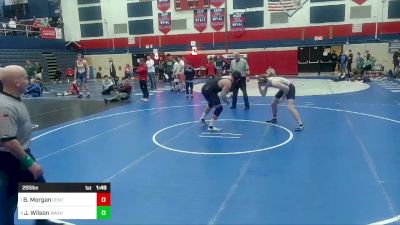 285 lbs Semifinal - Brenan Morgan, Central Valley vs Joe Wilson, Washington