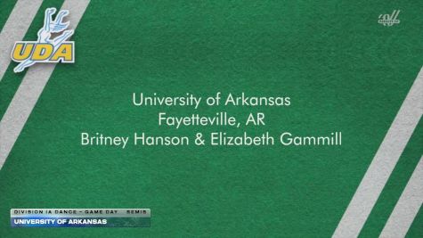 University of Arkansas [2026 Division IA Dance - Game Day Semis] 2026 UCA & UDA College Cheerleading and Dance Team National Championship