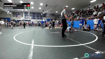 58 lbs Consolation - Richard Widman, Husky Wrestling Club vs Caleb Boyd, Harrah Little League Wrestling