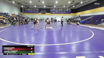 126 lbs Cons. Round 3 - Austin Cornett, Team Hammer Academy vs Caleb Scott, Civic Memorial