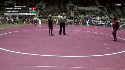 6-7A 145 Quarterfinal - Tamia Mcneal, Smiths Station Hs vs Michaela Martin, Central