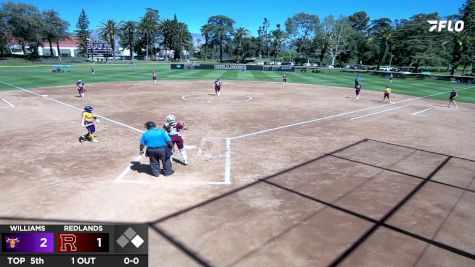 Replay: Williams College vs Redlands | Mar 25 @ 12 PM