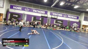 75 lbs 1st Place Match - Tyler Jackson, Team Prestige vs Braxton Hardy, Riverton Wolf Pack Wrestling