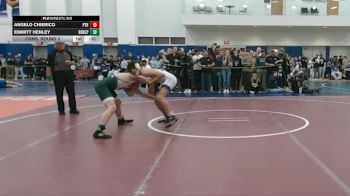 150 lbs Cons. Round 2 - Emmitt Henley, Benedictine College Prep vs Angelo Chierico, Patriot