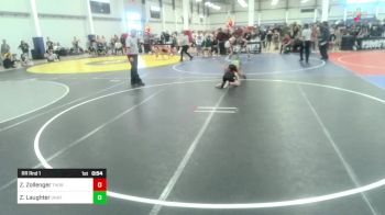 77 lbs Rr Rnd 1 - Zade Zollenger, Thorobred WC vs Zayne Laughter, Unattached