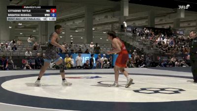 97 Finals kg Champ. Round 1 - Cittadino Tuttle, Pinnacle Wrestling Club vs Brenton Russell, West Point Wrestling Club