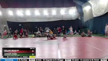 163 lbs Champ. Round 3 - William Bradley, Paw Paw High School vs Connor Nagel, Tomahawk Wrestling Club