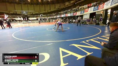 106 lbs Quarters & Wb (16 Team) - Robert Meyer, St. Augustine Prep vs Colton Hepp, Tallwood