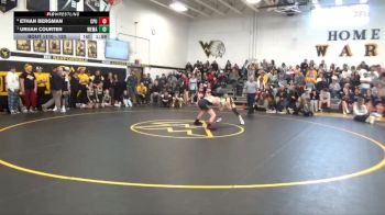 120 lbs Semifinal - Urijah Courter, West Marshall vs Ethan Bergman, Center Point-Urbana