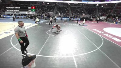 II-118 lbs Cons. Semi - Mason Tanner, Jordan-Elbridge-PB-US-CM vs Clayton Ritter, Oneonta