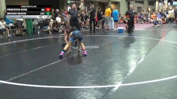 75 lbs Round 5 (6 Team) - Brooks Gilson, NC National Team Gold vs Princeton Nunn, RWA