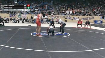 175 lbs 1st Place Match - Ben Hall, Paducah Tilghman vs Max Baxter, Bullitt East