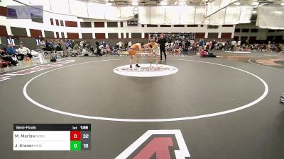 165 lbs Semifinal - Marlow Marlow, WrightWay vs Jorden Kraner, MXW