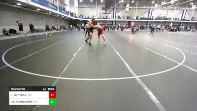 285 lbs Round Of 64 - Joey Schneck, Maryland vs Alex Semenenko, Brown