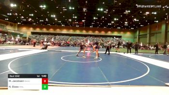 220 lbs Round Of 16 - Mason Jacobsen, Rocky Mountain vs Nathan Glass, Fernley