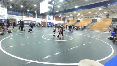 51-54 lbs Round 2 - Sebastian Trujillo, Reign WC vs Roman Avitia, Ridgecrest Wrestling Club