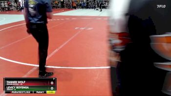 55 lbs Placement (4 Team) - Levicy Boyenga, Adrian vs Tanner Wolf, Grand Rapids