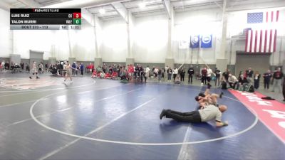 113 lbs Champ. Round 2 - Luis Ruiz, Corner Canyon vs Talon Murri, Vale