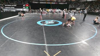 4A 126 lbs Quarterfinal - Mythias Layton, Belen vs Austin Lopez, Miyamura