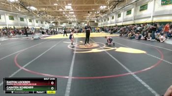 75 lbs Champ. Round 1 - Easton Lockrem, DAKOTA RATTLERS WRESTLING CLUB vs Cashten Schrempp, League Of Heroes