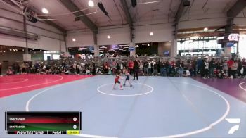 41 lbs Quarterfinal - Walter Walker, Fitness Fight Factory Wrestling Club vs Brody Honea, Armstrong County Wrestling Academy