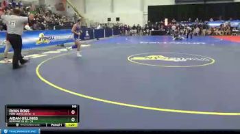 145 lbs Round 2 (3 Team) - Aidan Gillings, Newfane Sr HS vs Ryan Ross, Port Jervis Sr HS