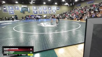 170 lbs Quarterfinal - Maria Perez, Channel Islands vs Karina Sandoval, Nipomo