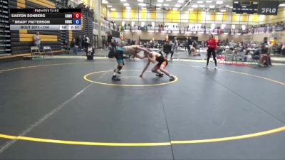 150 lbs Champ. Round 2 - Easton Sonberg, Caveman Wrestling vs Brady Patterson, Big Game Wrestling Club