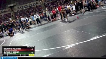 149 lbs Quarterfinal - Dezmond Melendez, Duran Wrestling Club vs DaTommy Booker, Gold Rush Wrestling