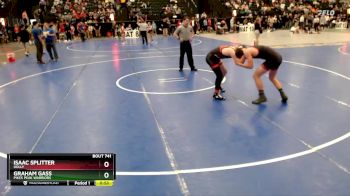 175 lbs Cons. Round 3 - Isaac Splitter, Holly vs Graham Gass, Pikes Peak Warriors