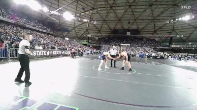 Boys 1B/2B 285 Semifinal - Kenneth Daman, Forks vs Benjamin Knittel, Pomeroy