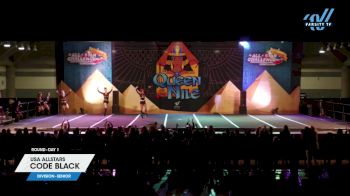 USA Allstars - Code Black [2024 L3 Senior Day 1] 2024 ASC Queen of the Nile Baltimore Showdown