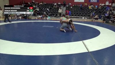 174 lbs Semifinal - Konlin Weaver, Life University vs Joshua Echeverria, Newberry College