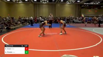 Match - Sydney Dizon, Pounders WC vs Aalijah Pineda, AAJJ Wrestling