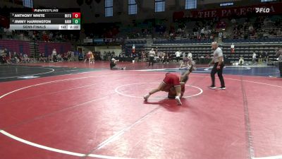 157 lbs Semifinal - Anthony White, Rutgers vs Jimmy Harrington, Harvard