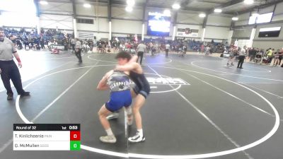 132 lbs Round Of 32 - Troy Kinlicheenie, Painted Desert WC vs Quinton McMullen, Goodyear Goblins