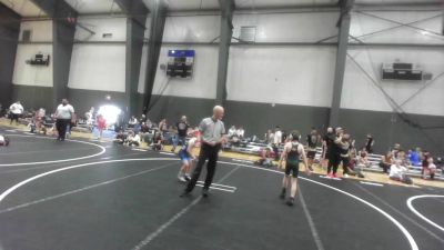 70 lbs Rr Rnd 3 - Chance Cunningham, Takedown Express W/C vs Zeb Allard, Redwood WC