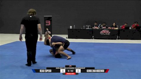 GEORGE ZHAO-BUDZEWSKI vs Beau Espeso 2025 ADCC Asia & Oceania Championship