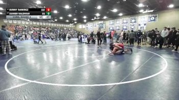 150 lbs Cons. Round 3 - Xavier Saldivar, Bullard vs Sunny Ramirez, Centennial