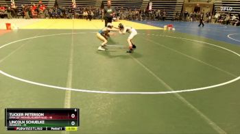 88 lbs Finals (8 Team) - Tucker Peterson, STMA (St. Michael/Albertville) vs Lincoln Schuelke, Minneota