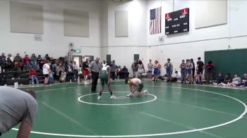 140 lbs Champ. Round 1 - Jaxon Pace, Pelham Park Middle School vs Cobb Sloan, Mountain Brook Junior High