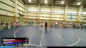 70 lbs Round 5 (6 Team) - Beaudin Murphy, Montana, MT vs Weston Ekle, ALASKA