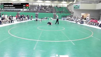 106 lbs Semis & 3rd Wb (16 Team) - Jordan Bhonny, Carrollton vs Julian Pabon, Archer