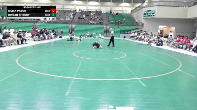 106 lbs Semis & 3rd Wb (16 Team) - Jordan Bhonny, Carrollton vs Julian Pabon, Archer