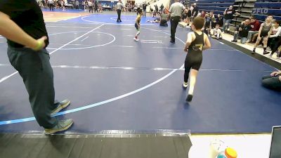 64-67 lbs Quarterfinal - JaKel Ziegenfuss, Springdale Youth Wrestling Club vs Owen Thompson, Apache Youth Wrestling