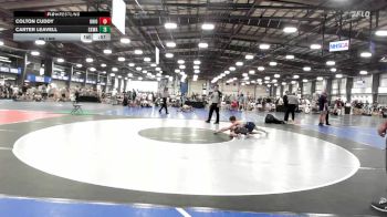 95 lbs Rr Rnd 2 - Colton Cuddy, Ohio Titan Blue vs Carter Leavell, CKWA
