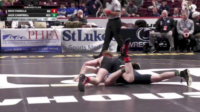 133 lbs Consi 5 - Nico Fanella, Indiana vs Jack Campbell, Nazareth